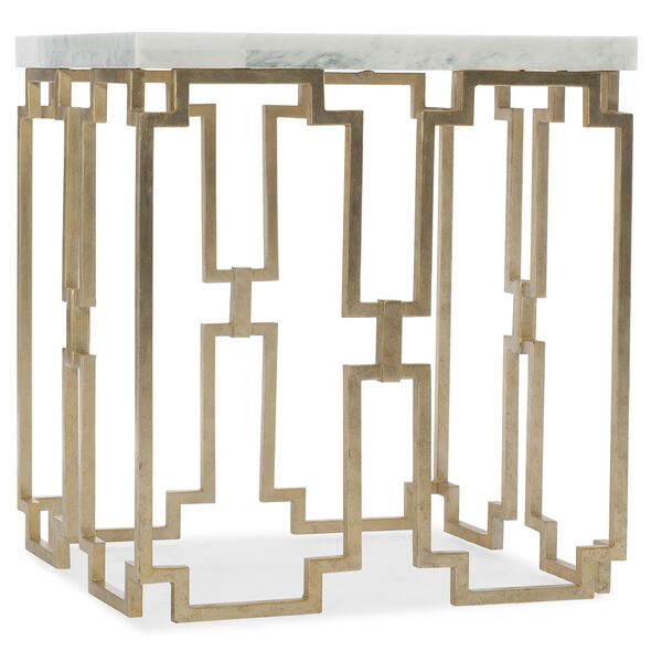 Evermore Gold End Table, image 1