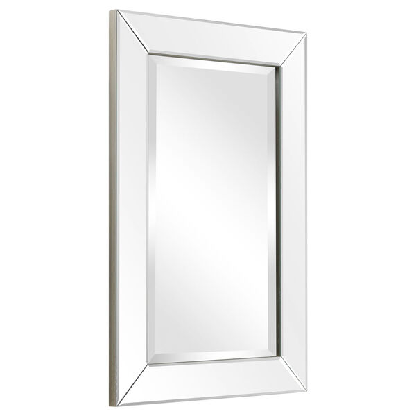 Moderno Clear 30 x 20-Inch Beveled Rectangle Wall Mirror, image 2