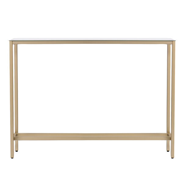 Darrin Metallic Gold 36-Inch Console Table, image 4