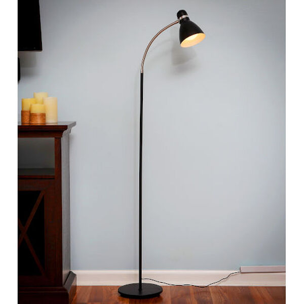 Avery Black Integrated LED Floor Lamp, image 2