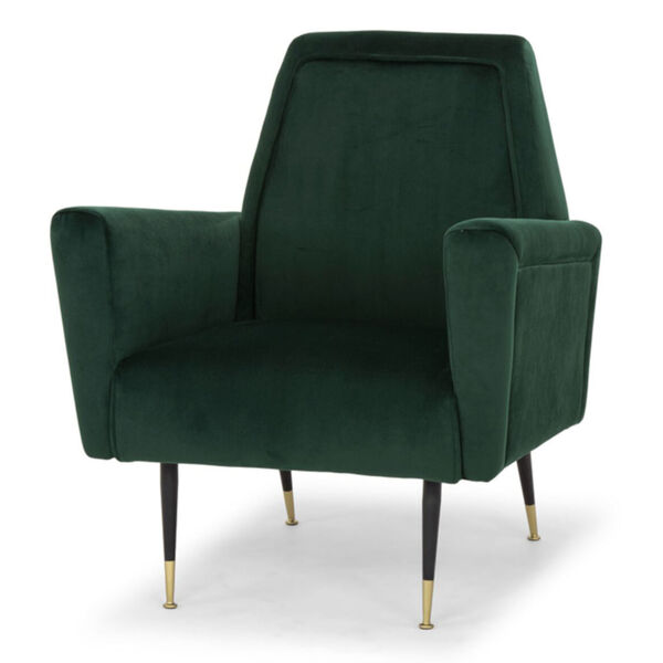 Victor Emerald Green Occasional Chair, image 1