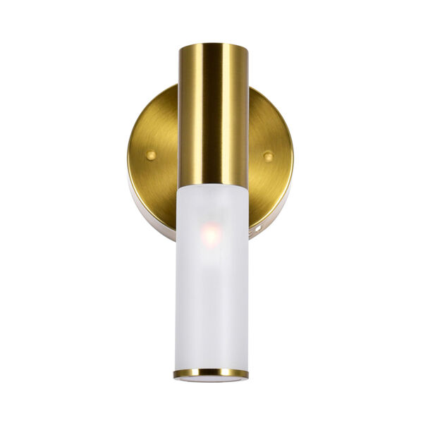 Pipes Brass LED Wall Sconce, image 5