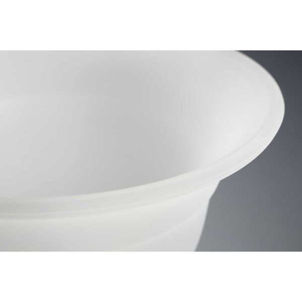 Trinity Polished Chrome Two-Light Bath Fixture with Etched Glass, image 3