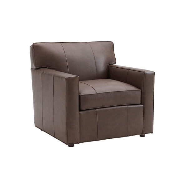 Kitano Brown Ardsley Leather Chair, image 1