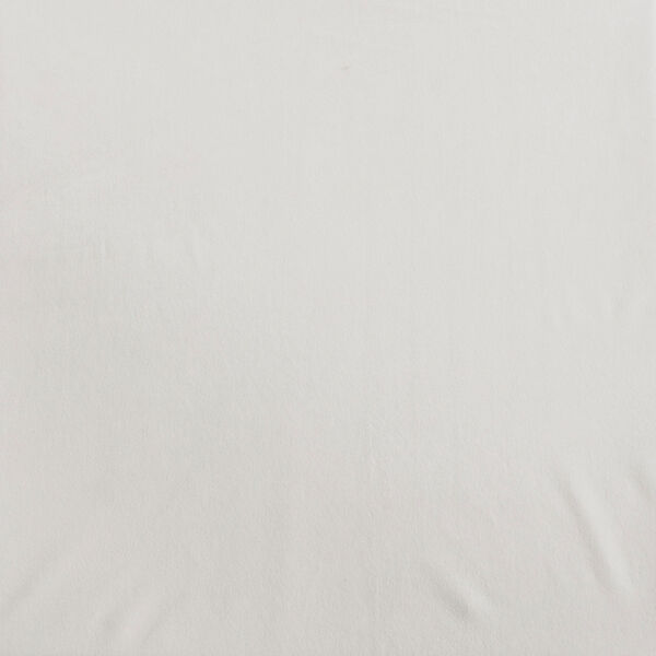 Porcelain White Blackout Velvet Pole Pocket Single Panel Curtain, 50 X 84, image 7