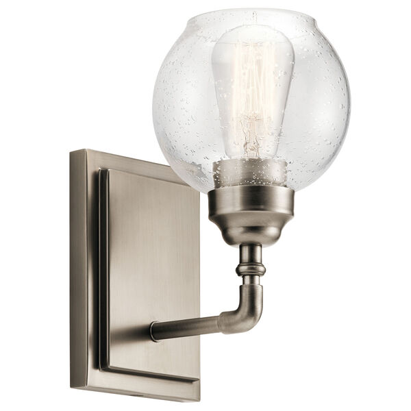 Niles Antique Pewter 6-Inch One-Light Wall Sconce, image 1