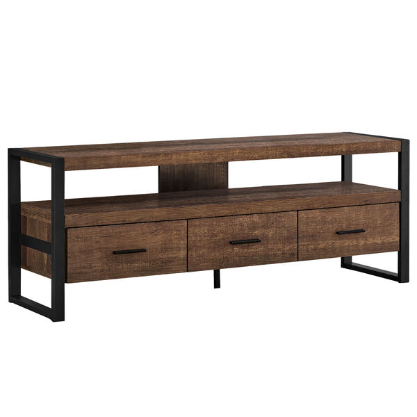 Brown 59-Inch TV Stand, image 1
