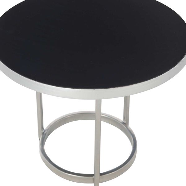 Bonfield Black and Nickel Cocktail Table, image 6