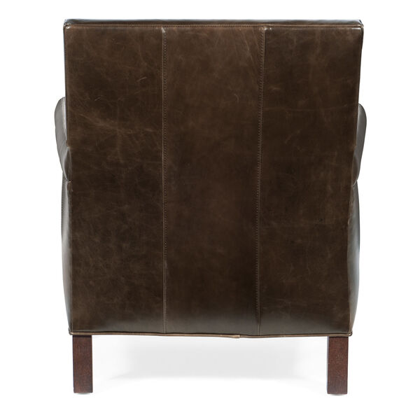 Jilian Natchez Leather Brown Club Chair, image 2