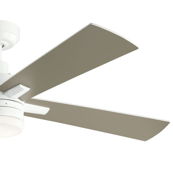 Lija White 52-Inch LED Ceiling Fan, image 6