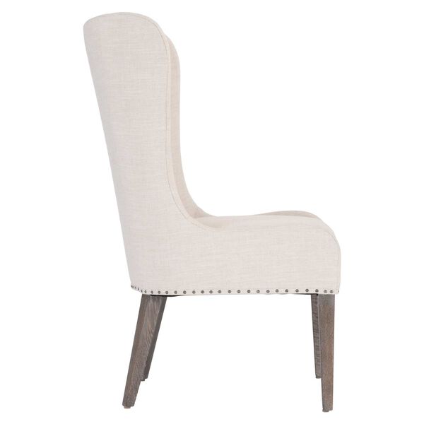 Albion Beige and Pewter Side Chair, image 2