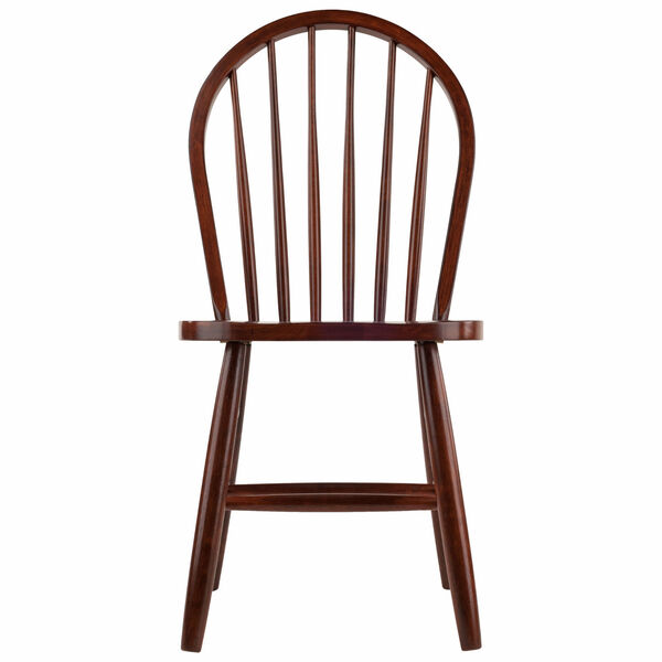 Windsor Walnut Chair, Set of 2, image 2