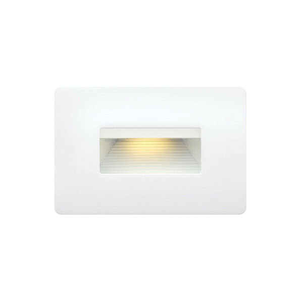 Luna Satin White Line Voltage 4.5-Inch LED Landscape Deck Light, image 2