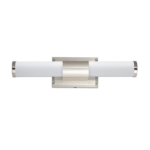 Optic Satin Nickel Integrated LED 18-Inch ADA Wall Sconce, image 1