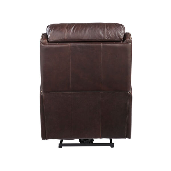 Mayfield Dark Bronze Hudson Umber Leather Motion Chair, image 2