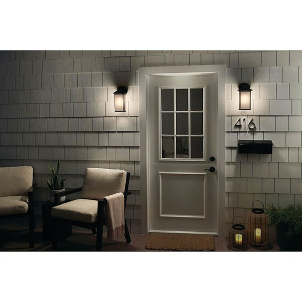 Lombard Black One-Light Outdoor Medium Wall Sconce, image 3