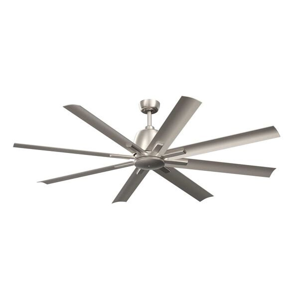Breda Brushed Nickel 65-Inch Ceiling Fan, image 1