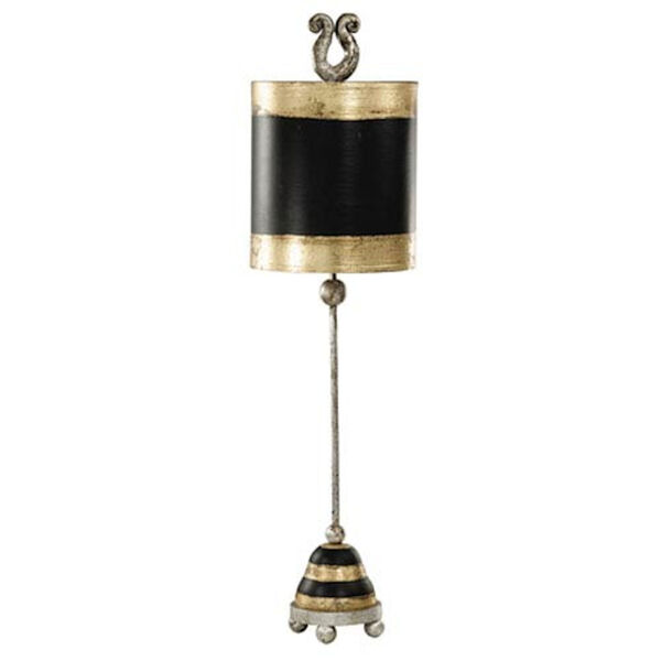 Phoenician Gold and Black Table Lamp, image 1
