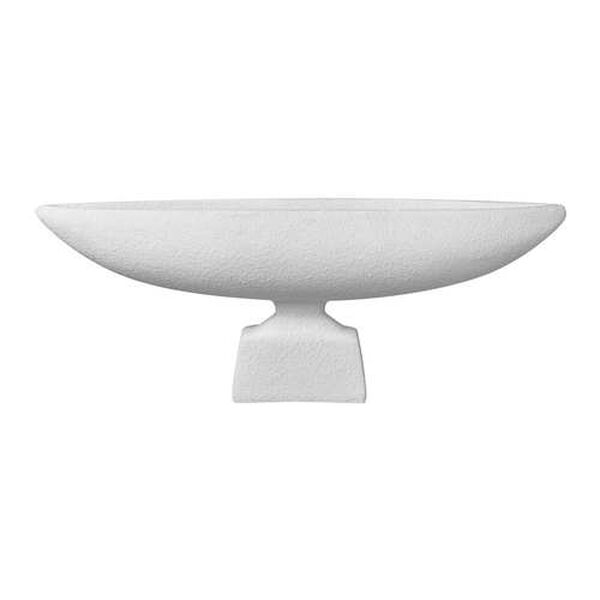 Dion Plaster White Centerpiece Bowl, image 1