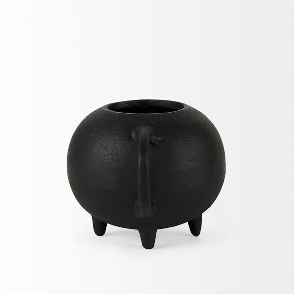 Cryus Black Spherical Vase Decorative Object, image 3