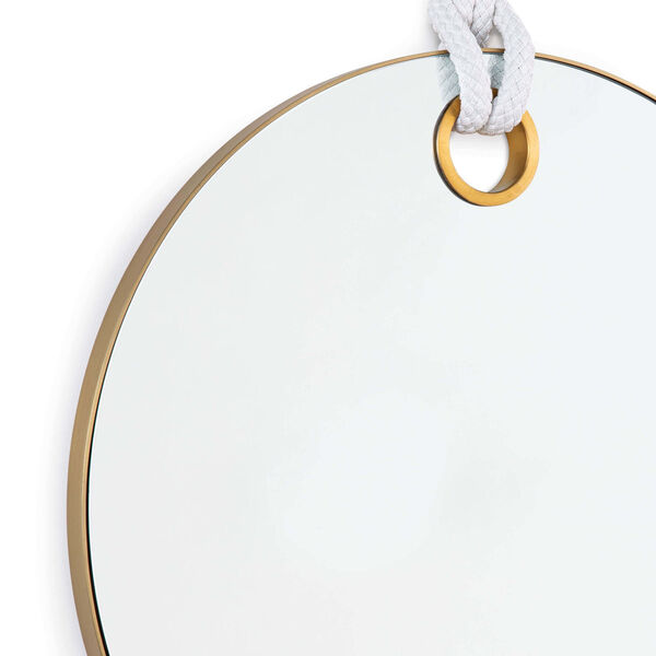 Porter Natural Brass Mirror, image 3