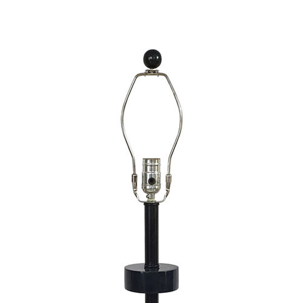Fonrosa Black White Black Marble Table Lamp, image 2