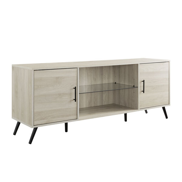Nora Birch TV Stand with Two Door, image 3