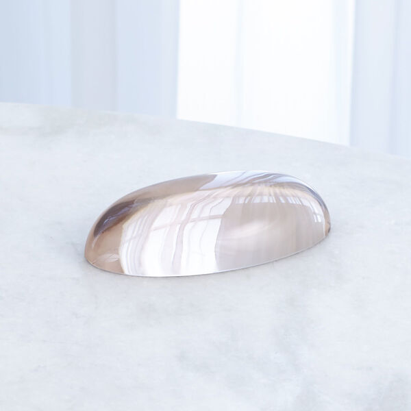 Studio A Home Blush Oval Paperweight, image 1