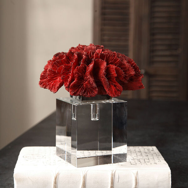 Red Coral Cluster Decorative Accessory, image 4