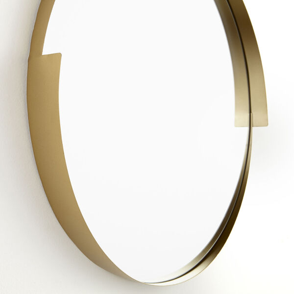Gold 24-Inch Gilded Band Mirror, image 2