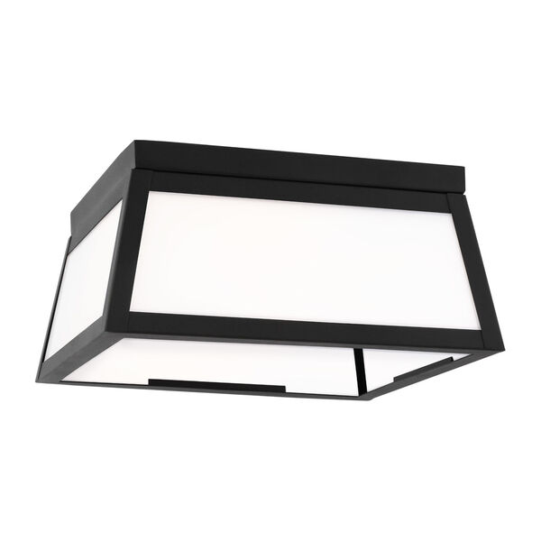 Founders Black Two-Light Outdoor Flush Mount, image 6