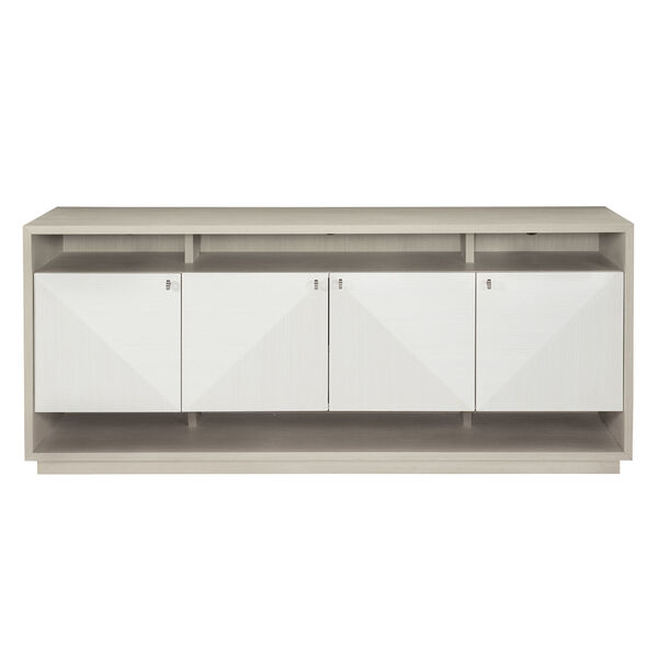 Axiom Linear Gray and Linear White 72-Inch Entertainment Console, image 4