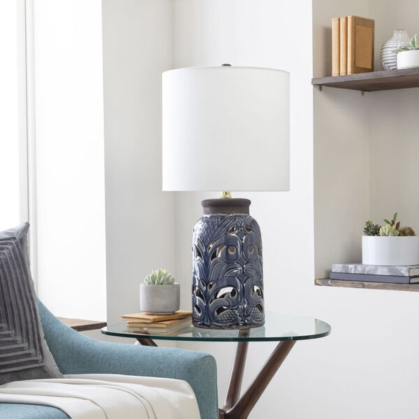 Viviana Blue One-Light Table Lamp, image 2