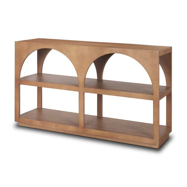 Bela Brown Small Arched Console Table, image 1