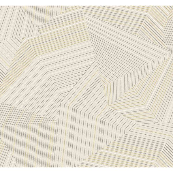 Dotted Maze Taupe Wallpaper, image 2