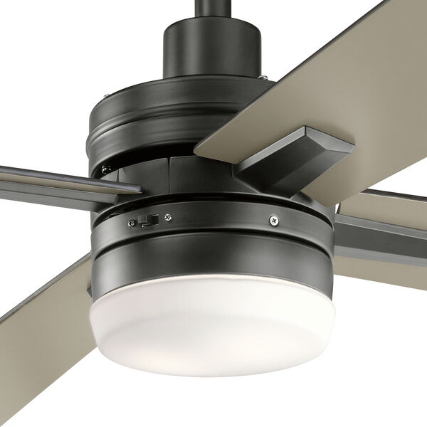 Lija Satin Black 52-Inch LED Ceiling Fan, image 5