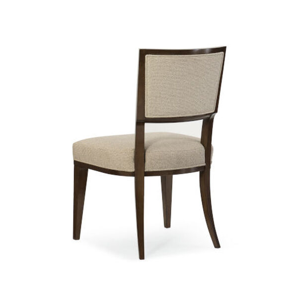 Modern Streamline Beige Moderne Side Dining Chair, image 4