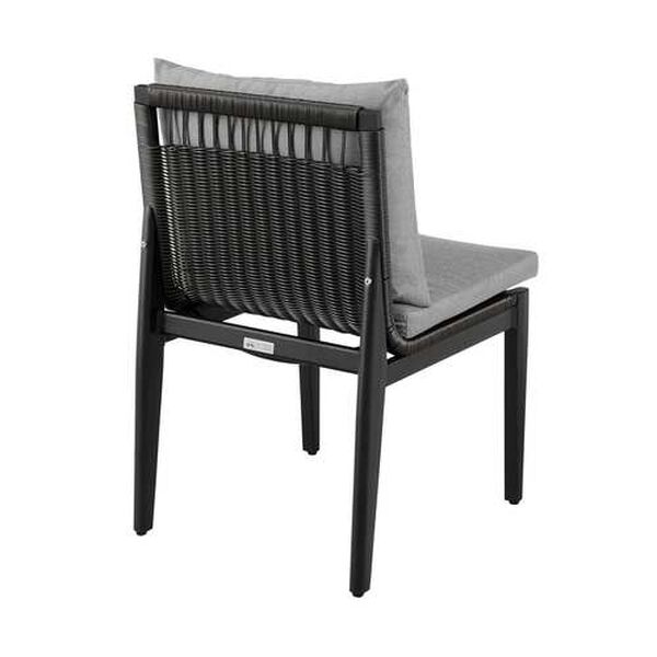 Grand Black Outdoor Dining Chair, image 5
