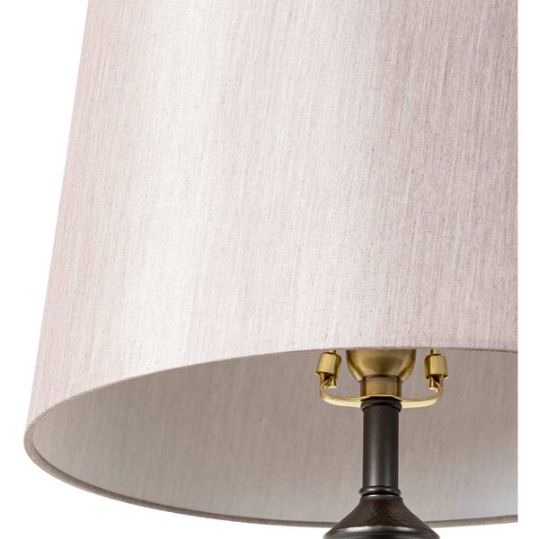 Russell Black One-Light Table Lamp, image 4
