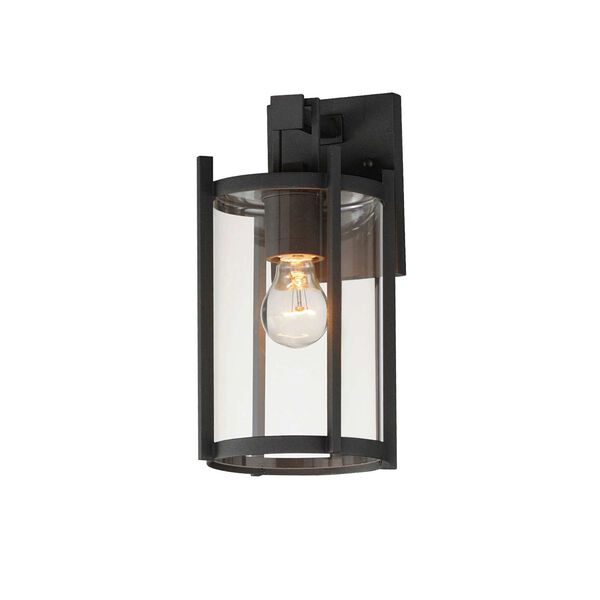 Belfry Black One-Light Outdoor Wall Sconce, image 1