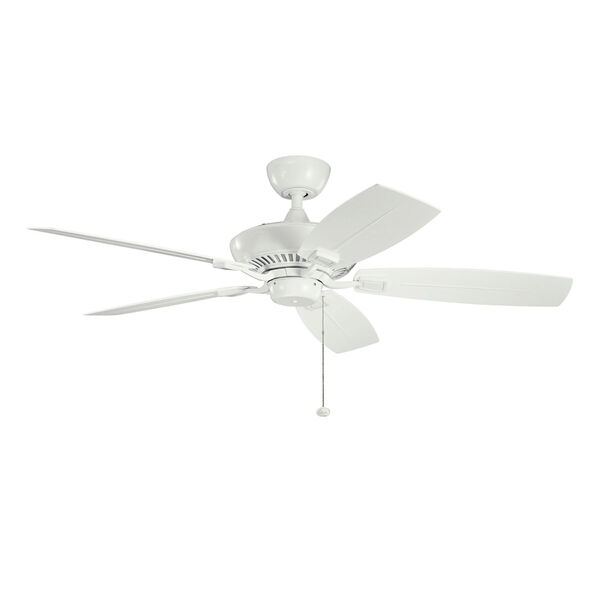 Canfield White 52 Inch Patio Ceiling Fan, image 1