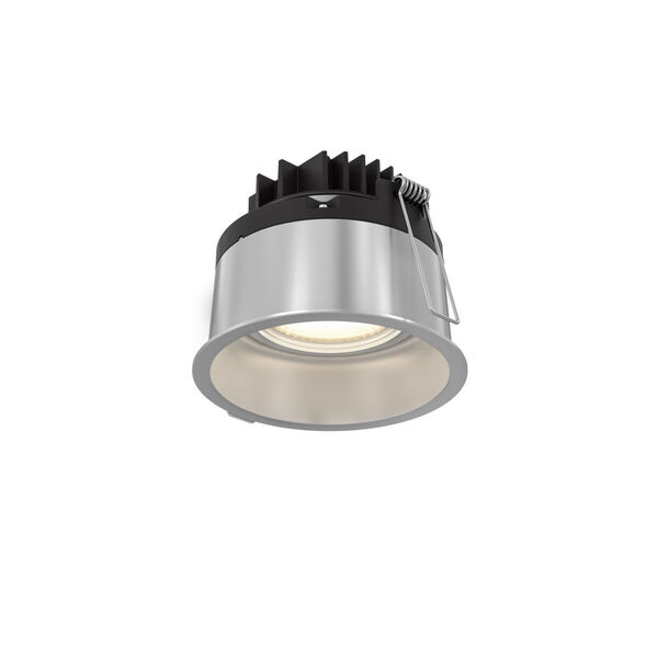 Satin Nickel Four-Inch ADA LED Gimbal Recessed Light, image 1