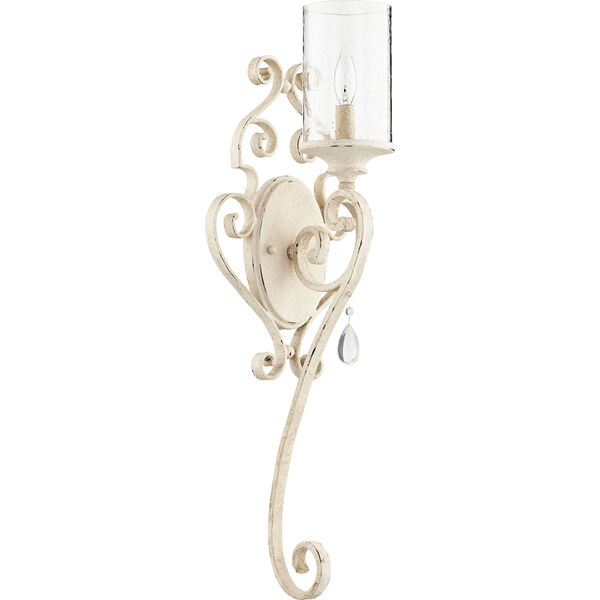 San Miguel Persian White One-Light Wall Sconce, image 1