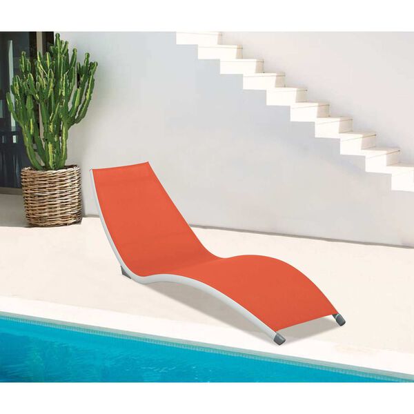 Helix Stackable Sling Chaise Lounge, Set of Two, image 2