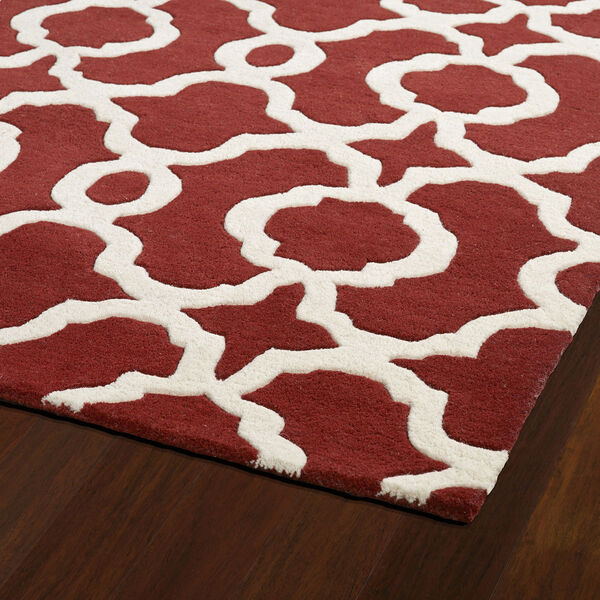 Revolution Red Hand Tufted 11Ft. 9In Round Rug, image 4