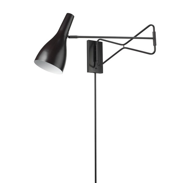 Lenz Bronze One-Light Swing Arm Wall Sconce, image 4