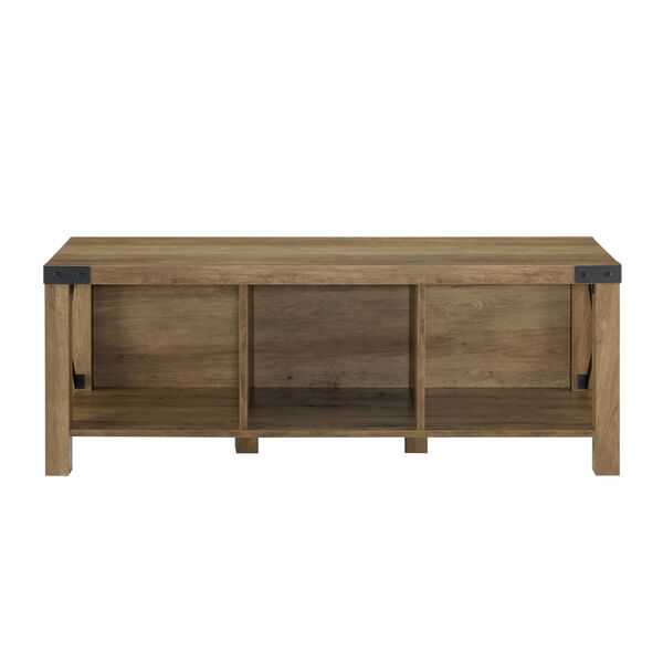 Reclaimed Barnwood 48-Inch Entry Bench, image 5