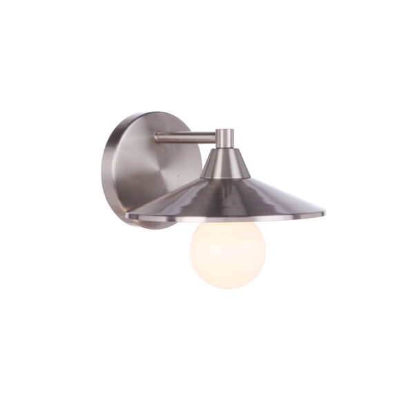 Isaac Brushed One-Light Wall Sconce, image 2
