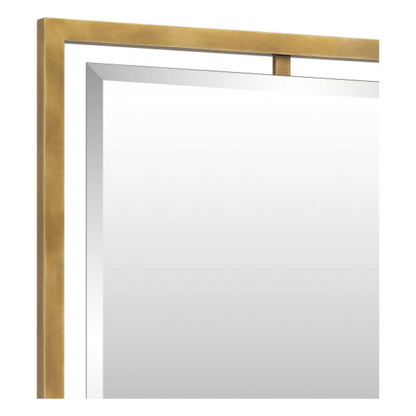 Reflections Weathered Brass 24 x 32-Inch Mirror, image 3