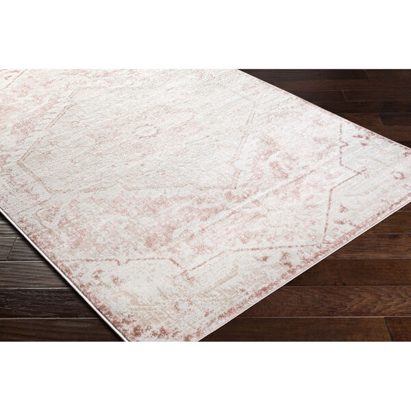 St tropez Rose, Beige and Light Gray Rectangular: 7 Ft. 9 In. x 9 Ft. 6 In. Area Rug, image 4